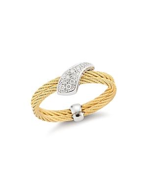 Alor Braided Diamond Ring