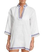 Tory Burch Embellished Tunic Swim Cover-up