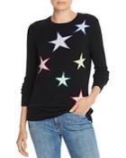 Aqua Cashmere Star Intarsia Cashmere Sweater - 100% Exclusive