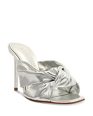 Schutz Women's Savine Slip On Stiletto Heel Sandals