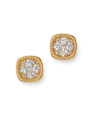 Bloomingdale's Cluster Diamond Stud Earrings In 14k Yellow Gold, 0.50 Ct. T.w. - 100% Exclusive