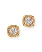 Bloomingdale's Cluster Diamond Stud Earrings In 14k Yellow Gold, 0.50 Ct. T.w. - 100% Exclusive