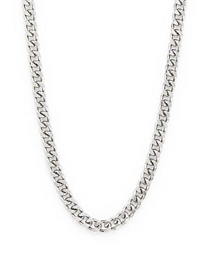 Aqua Curb Chain Collar Necklace, 16-19 - 100% Exclusive