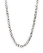 Aqua Curb Chain Collar Necklace, 16-19 - 100% Exclusive