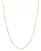 Bloomingdale's Bezel Set Diamond Station Long Necklace In 14k Yellow Gold, 0.60 Ct. T.w. - 100% Exclusive
