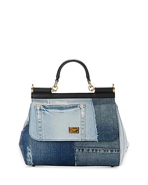 Dolce & Gabbana Denim Satchel