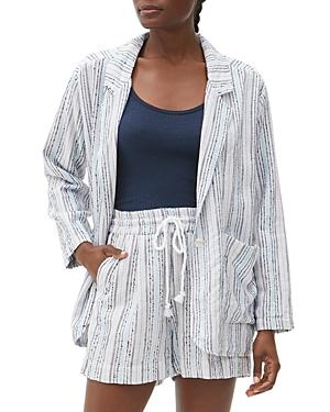 Michael Stars Remi Striped Cotton Blazer