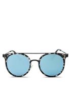 Quay Mirrored Kandy Gram Sunglasses, 51mm