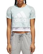 Adidas Id Tiered Cropped Top