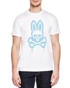 Psycho Bunny Dripping Bunny Logo Tee