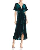 Misa Los Angeles Selina Velvet Wrap Dress - 100% Exclusive