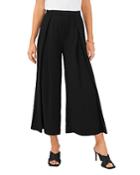 Vince Camuto Washer Twill Wide Leg Pants