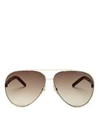 Marc Jacobs Women's Brow Bar Aviator Sunglasses, 51mm