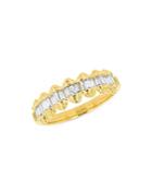 Bloomingdale's Channel-set Diamond Band In 14k Yellow Gold, 0.35 Ct. T.w. - 100% Exclusive