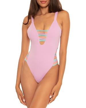 Isabella Rose Lucca High Leg One Piece Swimsuit