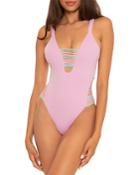 Isabella Rose Lucca High Leg One Piece Swimsuit