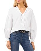 Vince Camuto Studded Blouse