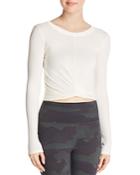 Alo Yoga Twist-front Top