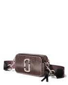 Marc Jacobs Snapshot Glitter Leather Crossbody Bag