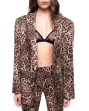 Pinko Welsh 2 Giacca Stampa Linen Blazer