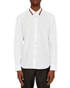 Paul Smith Gents Slim Fit Tipped Collar Shirt