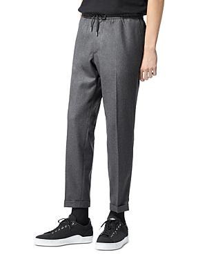 The Kooples Wool Blend Drawstring Pants