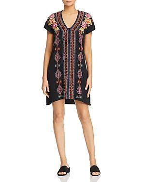 Johnny Was Vella Embroidered Tunic Dress