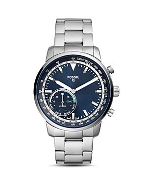 Fossil Q Goodwin Stainless Steel Hybrid Smartwatch, 44mm