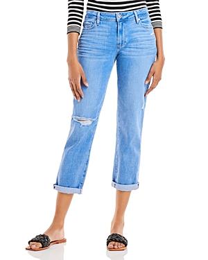 Paige Brigitte Boyfriend Jeans In Big Dipper Destructed