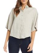 Karen Kane Linen Relaxed Shirt
