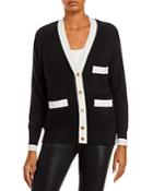 C By Bloomingdale's Tipped Grandfather Cashmere Cardigan - 100% Exclusive