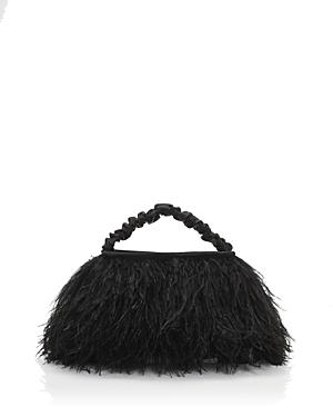 Alexander Wang Scrunchie Feathered Mini Bag