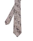 Ted Baker Baysil Large Leaf Jacquard Silk Skinny Tie
