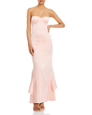 Alice And Olivia Phaedra Strapless Bustier Gown