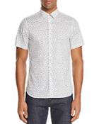 Ps Paul Smith Short-sleeve Floral-print Slim Fit Shirt