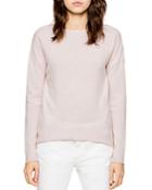 Zadig & Voltaire Cici Star Patch Cashmere Sweater