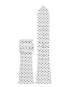 Michael Kors Access Bradshaw Leather Polka Dot Watch Strap, 22mm