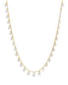 Freida Rothman My Daughter Keeps Stealing This Cubic Zirconia Charm Necklace In Two Tone Sterling Silver, 14-16
