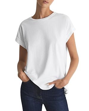 Reiss Tereza Cotton Crewneck Tee