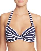 Tommy Bahama Brenton Underwire Halter Stripe Bikini Top