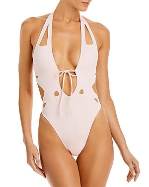 Gigi C Charlie Cutout One Piece Swimsuit