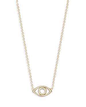 Aqua Eye Pendant Necklace In 18k Gold Plate, 16.25-18 - 100% Exclusive