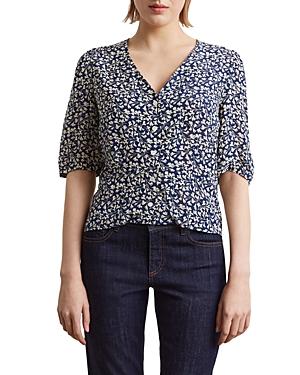 Gerard Darel Cara Floral Skirted Top