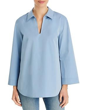 Lafayette 148 New York Pullover Cotton Shirt