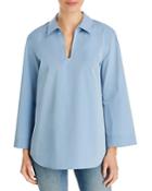 Lafayette 148 New York Pullover Cotton Shirt