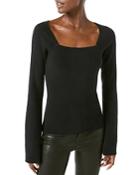 Frame Luxe Bell Sleeve Sweater