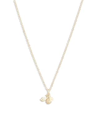 Ted Baker Bumble Bee Pendant Necklace, 18