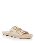 Tory Burch Women's Two Band Espadrille Slide Sandals