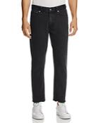 Obey New Threat Cropped Straight Fit Jeans In Dusty Black - 100% Exclusive