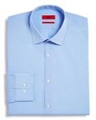 Hugo Mabel Shadow Check Sharp Fit - Regular Fit Dress Shirt